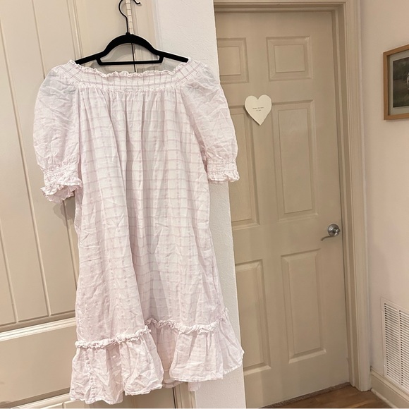 White Ruffled Dress - Picture 4 of 6